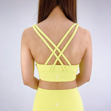 Load image into Gallery viewer, Butter Soft Sports Bra - Neon Yellow
