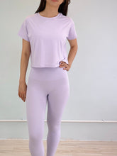 Load image into Gallery viewer, Inner Back Pocket Leggings - Lavender Dream
