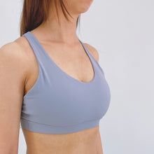 Load image into Gallery viewer, Butterfly Sports Bra - Blue Pale
