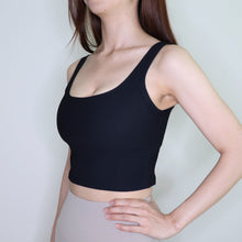 Load image into Gallery viewer, Textured Tank Top - Matte Black
