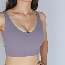 Load image into Gallery viewer, Contour Sports Bra - Smoky Lavender

