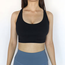 Load image into Gallery viewer, Butter Soft Sports Bra - Jet Black
