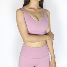 Load image into Gallery viewer, Contour Sports Bra - Rose Pink

