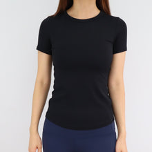 Load image into Gallery viewer, Slim Fit Basic T - Jet Black
